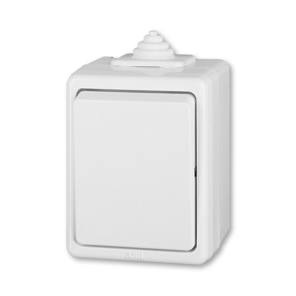 Spínač jednopólový, řazení 1, IP44
