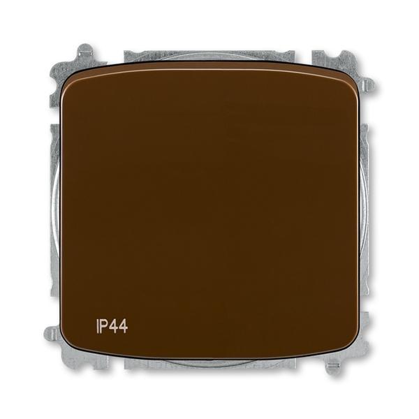 Přepínač křížový, s krytem, řazení 7, IP44, bezšroubové svorky