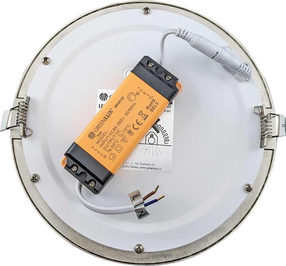 LED120 VEGA-R Matt chrome 24W NW