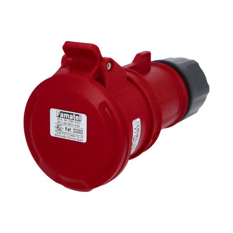 Spojka 23302 IP44/400V/32A/4P 6h, přímá - SpeedPRO