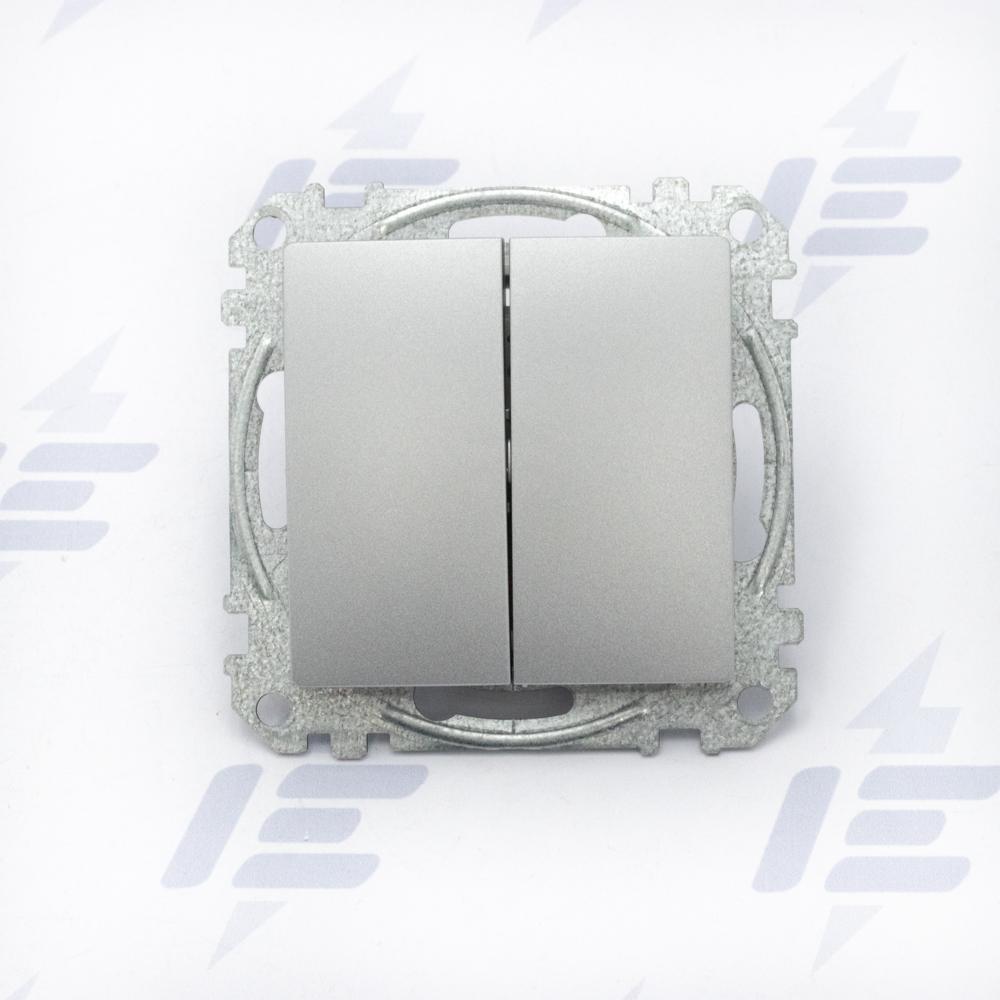 Sedna D/E - Přepínač sériový řazení 5, Aluminium