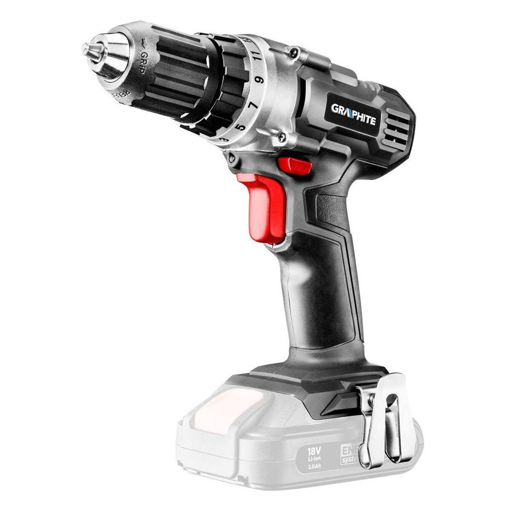 aku vrtačka Energy+ 18V , Li-Ion, 10 mm rychloupínací sklíčidlo, bez baterie