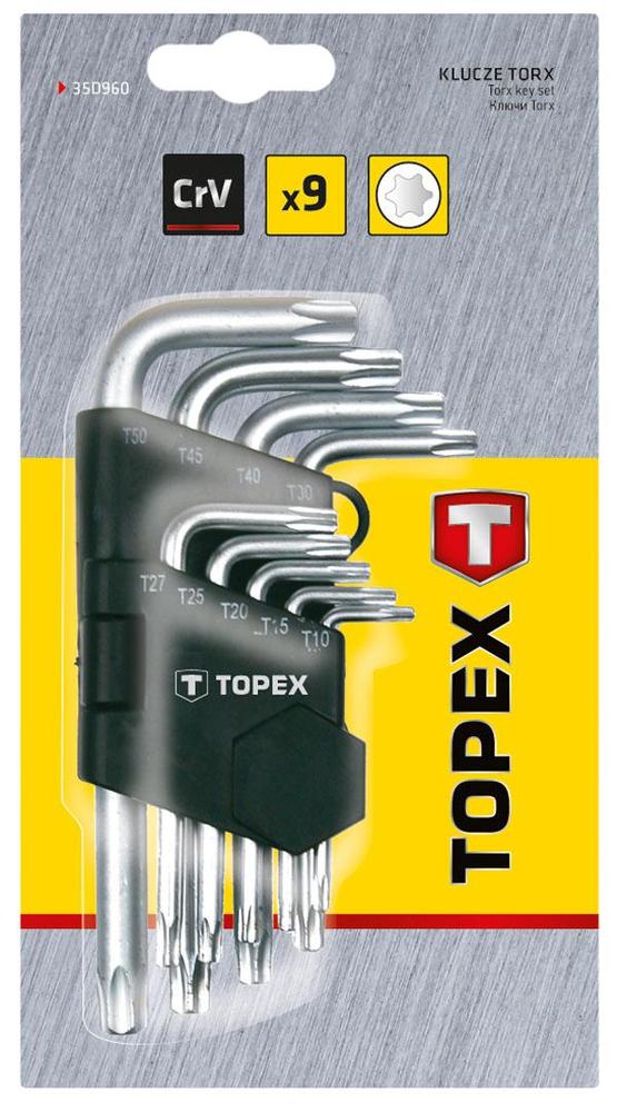 Sada TORX T10-T50, 9 ks