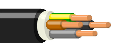 Kabel CYKY-J  4 x 16