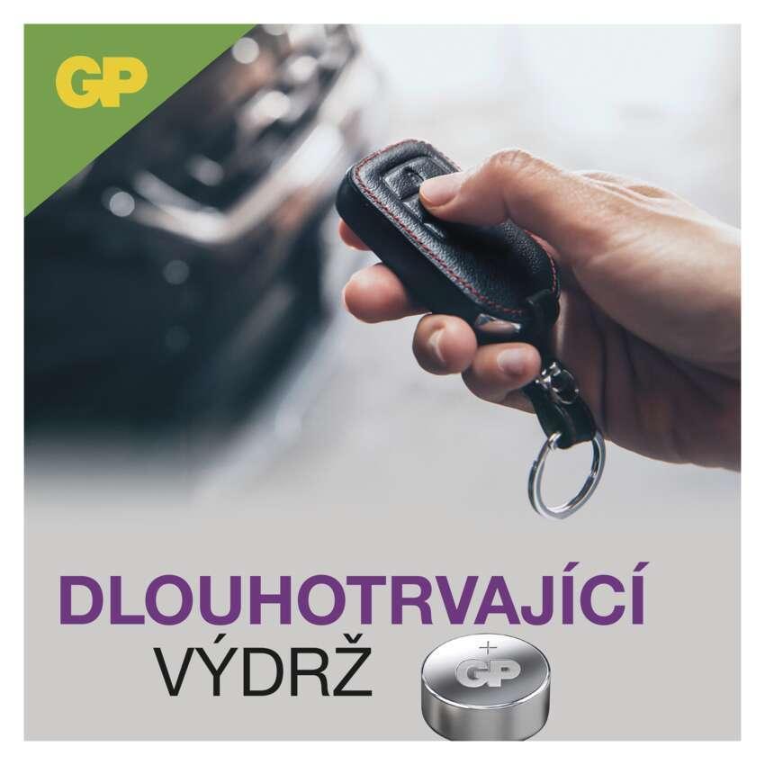 GP alkalická knoflíková baterie 192F (LR41) 5BL