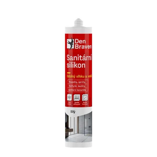 Sanitární silikon - bílý - 280ml