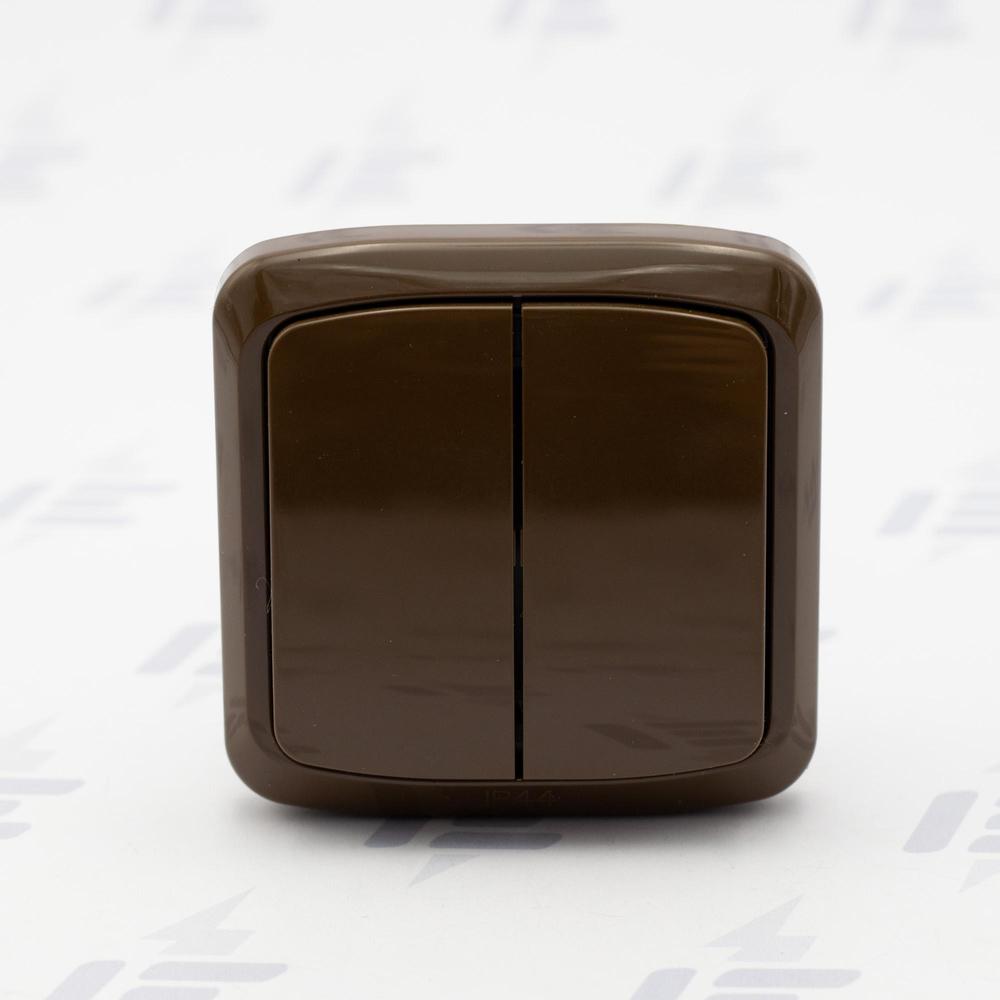 TANGO IP44 Kompletní vypínač č. 5 s rámečkem 3558A-05940 H