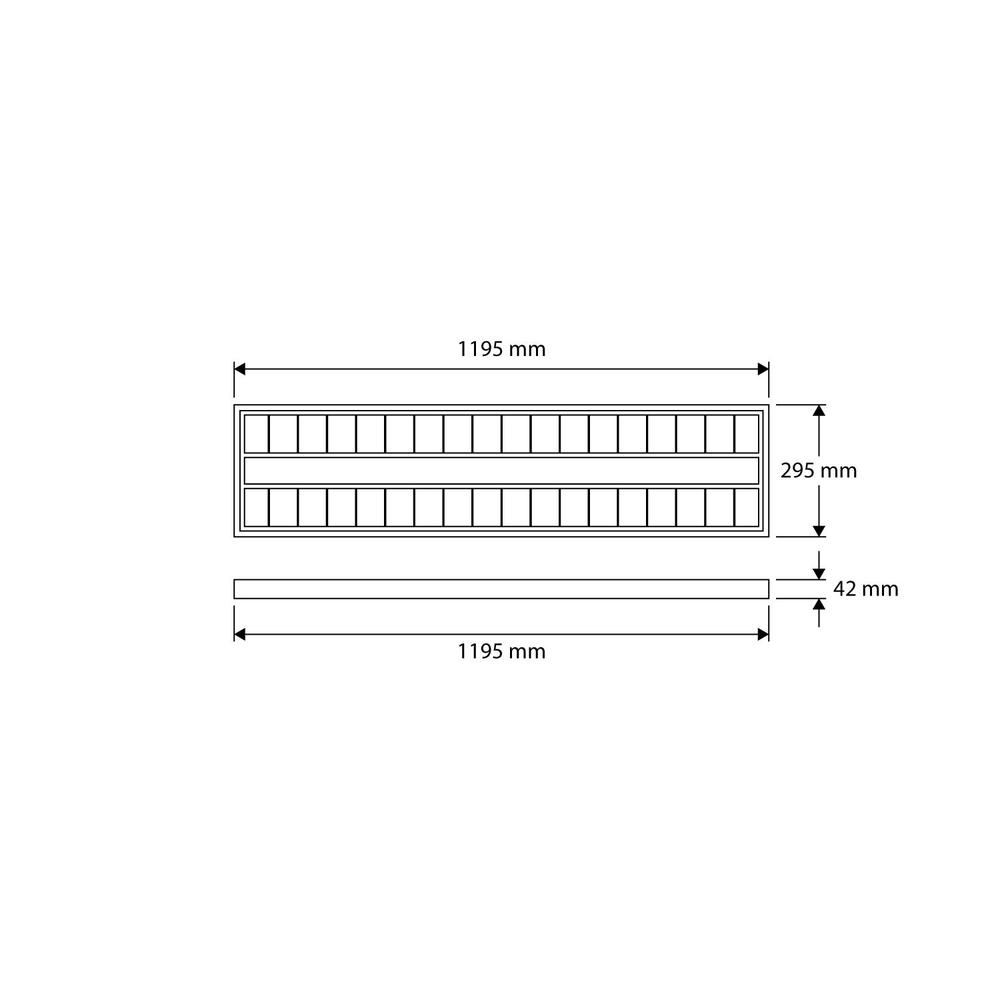 Svítidlo Pro-Office 4k 36W IP20