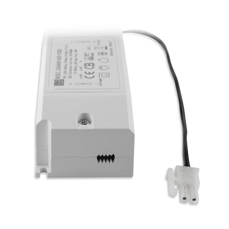 Nestmívatelný driver 40W, PF0,9, výstupní napětí DC27-38V, výstupní proud 1050mA