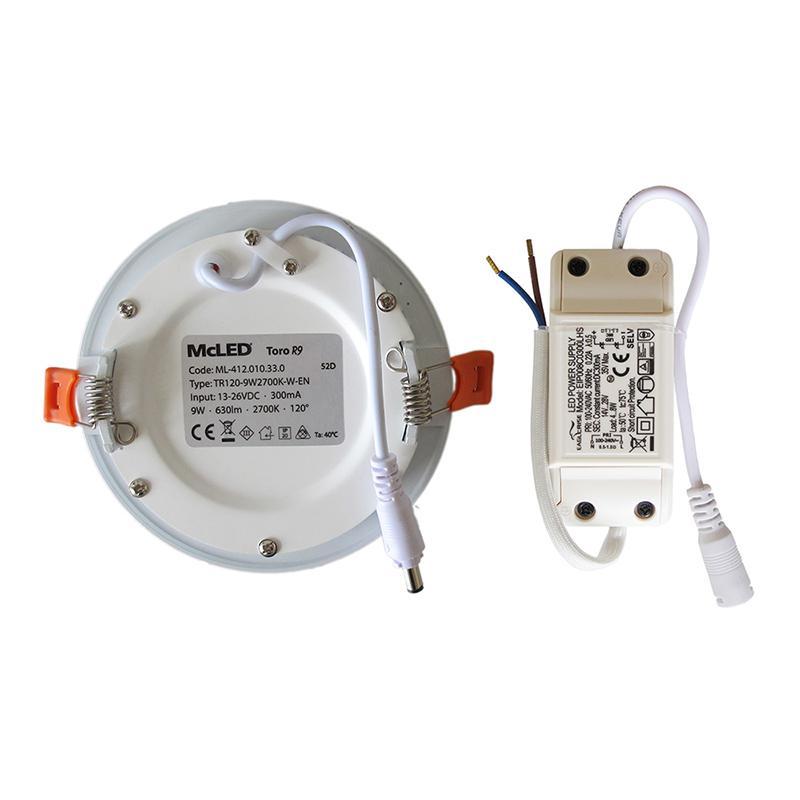 LED podhledové svítidlo Toro R9, 9W, 4000K