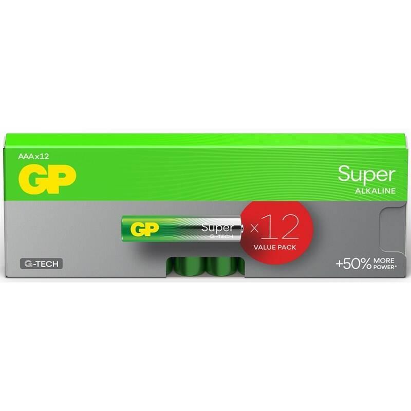 GP alkalická baterie SUPER AAA (LR03) 12PP MB