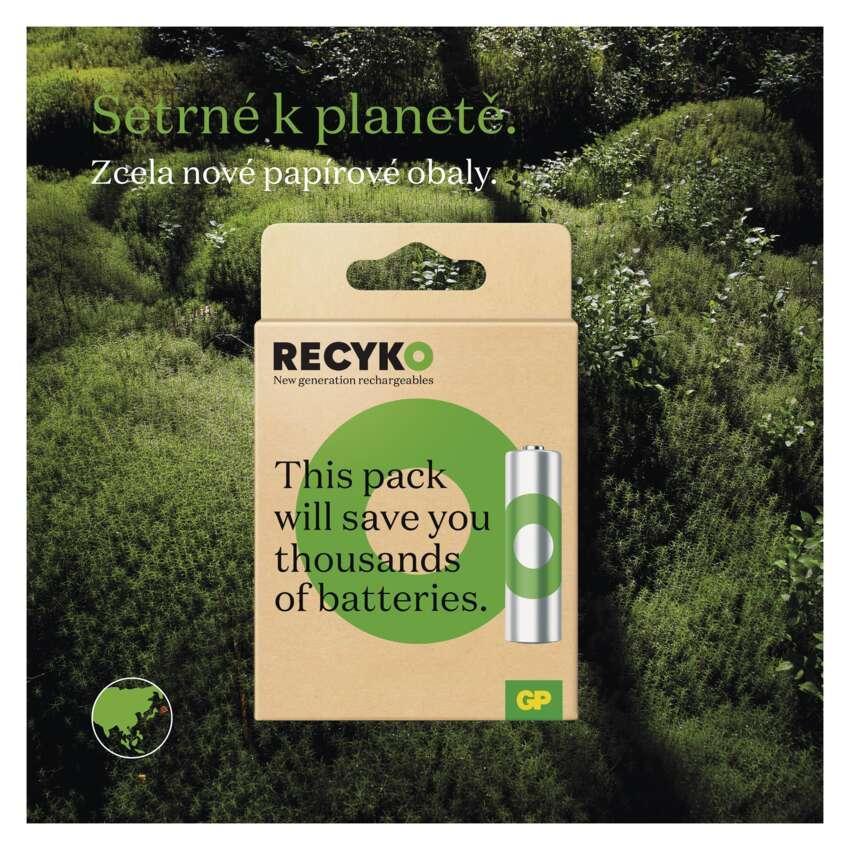 GP nabíjecí baterie ReCyko 650 AAA (HR03) 2PP
